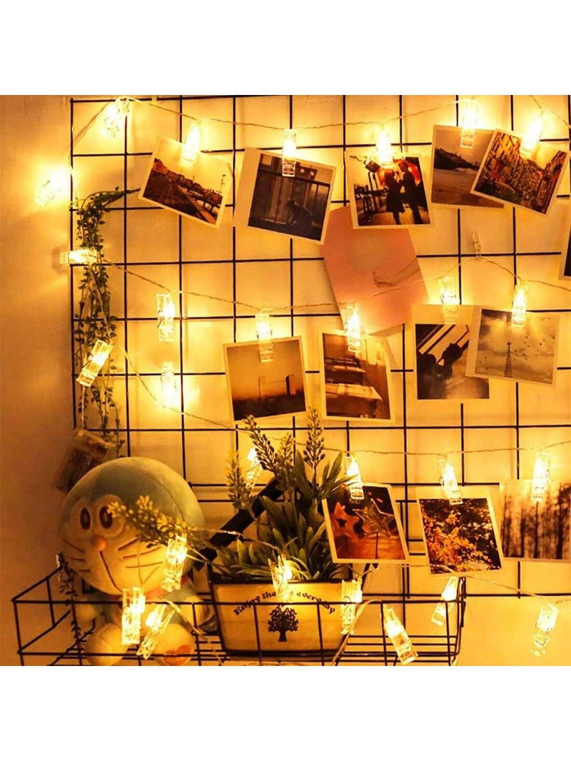 One Box, Holiday Photo Clip Light - Suitable For Holiday Parties, Birthdays, And Home Decor (Battery Not Included)