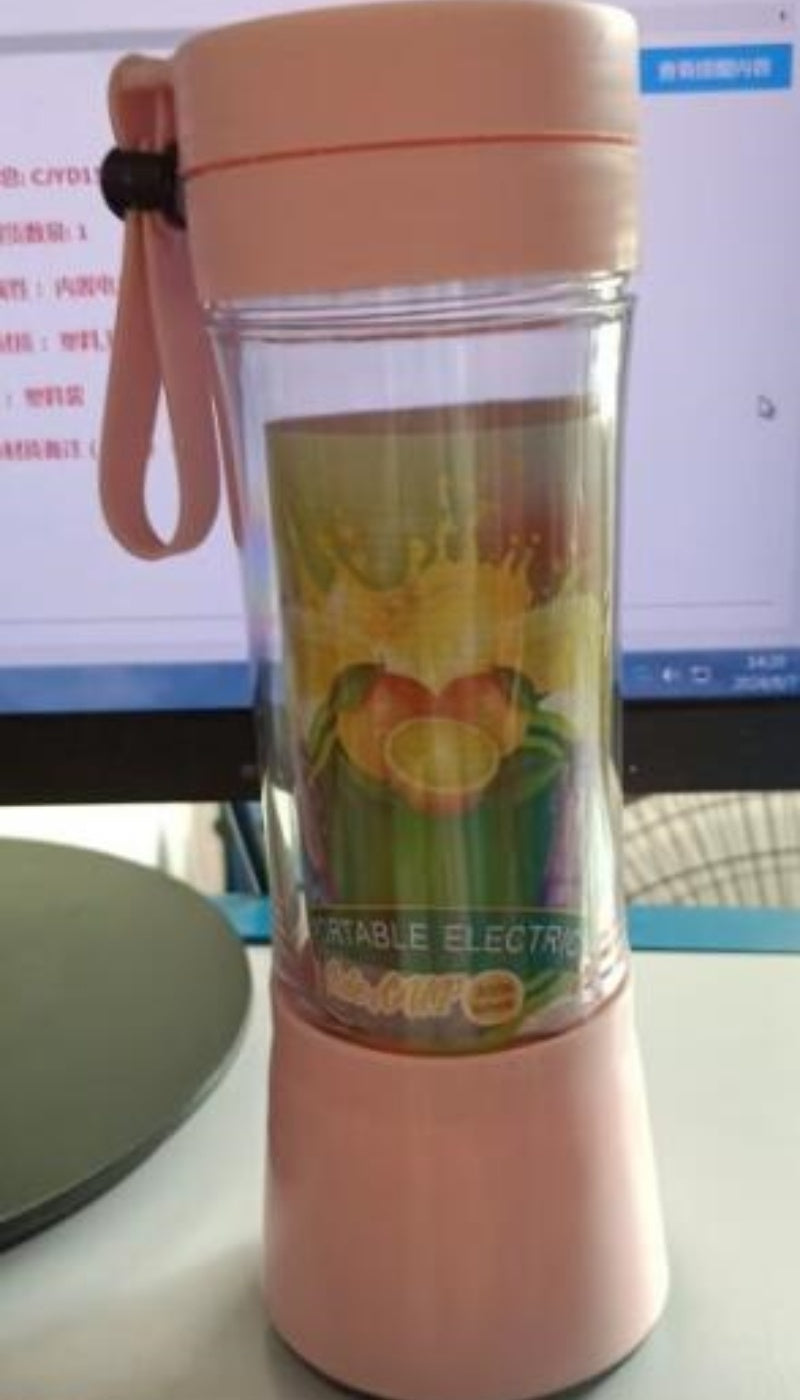Portable Blender With USB Rechargeable Mini Kitchen Fruit Juice Mixer Electric