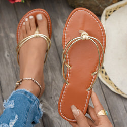 Flat Bottom Women's Flip-flops Casual Beach Sandals