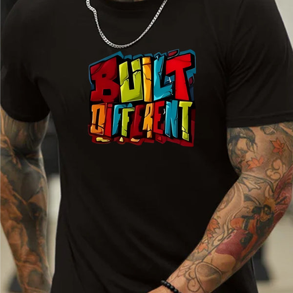 Men's Creative T-shirt, Summer Outdoor Men's Clothing